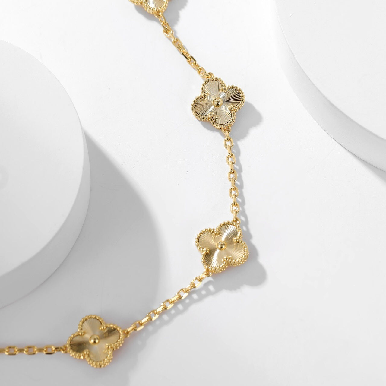[Lora-Jewelry] COLLIER LASER TRÈFLE 10 MOTIFS