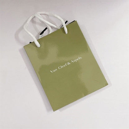 [Lora-Jewelry]VA CLOVER BRACELET NECKLACE RING BOX GIFT BAG