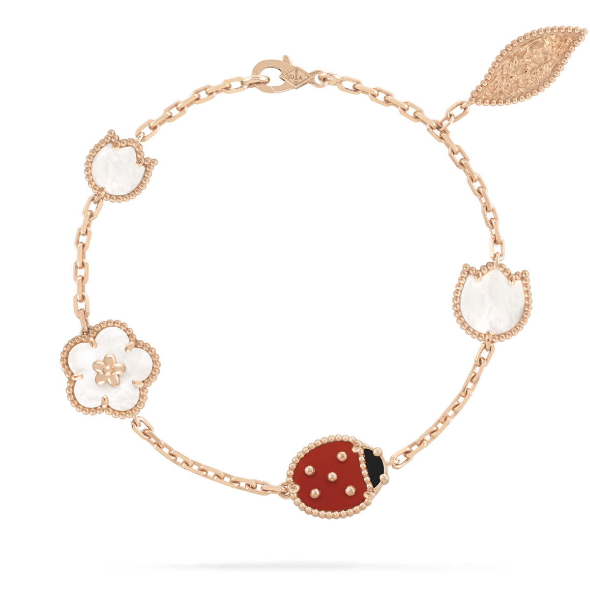 [Lora-Jewelry]LUCKY SPRING 5 MOTIF BRACELET