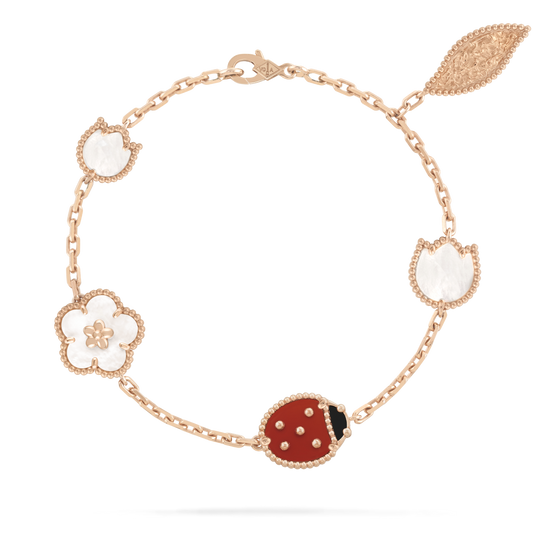 [Lora-Jewelry]LUCKY SPRING 5 MOTIF BRACELET