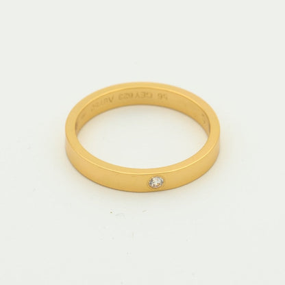 [Lora-Jewelry]LOVE RING 4MM 1 DIAMOND