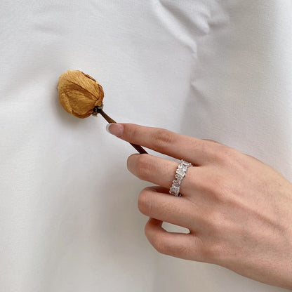 [Lora-Jewelry] Bague tennis délicate à formes multiples