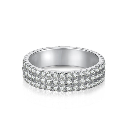 [Lora-Jewelry] Bague tennis ronde délicate