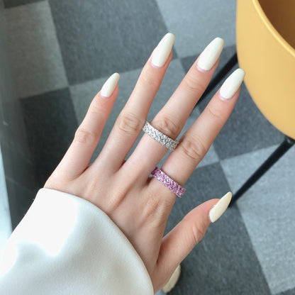 [Lora-Jewelry] Bague cœur scintillante