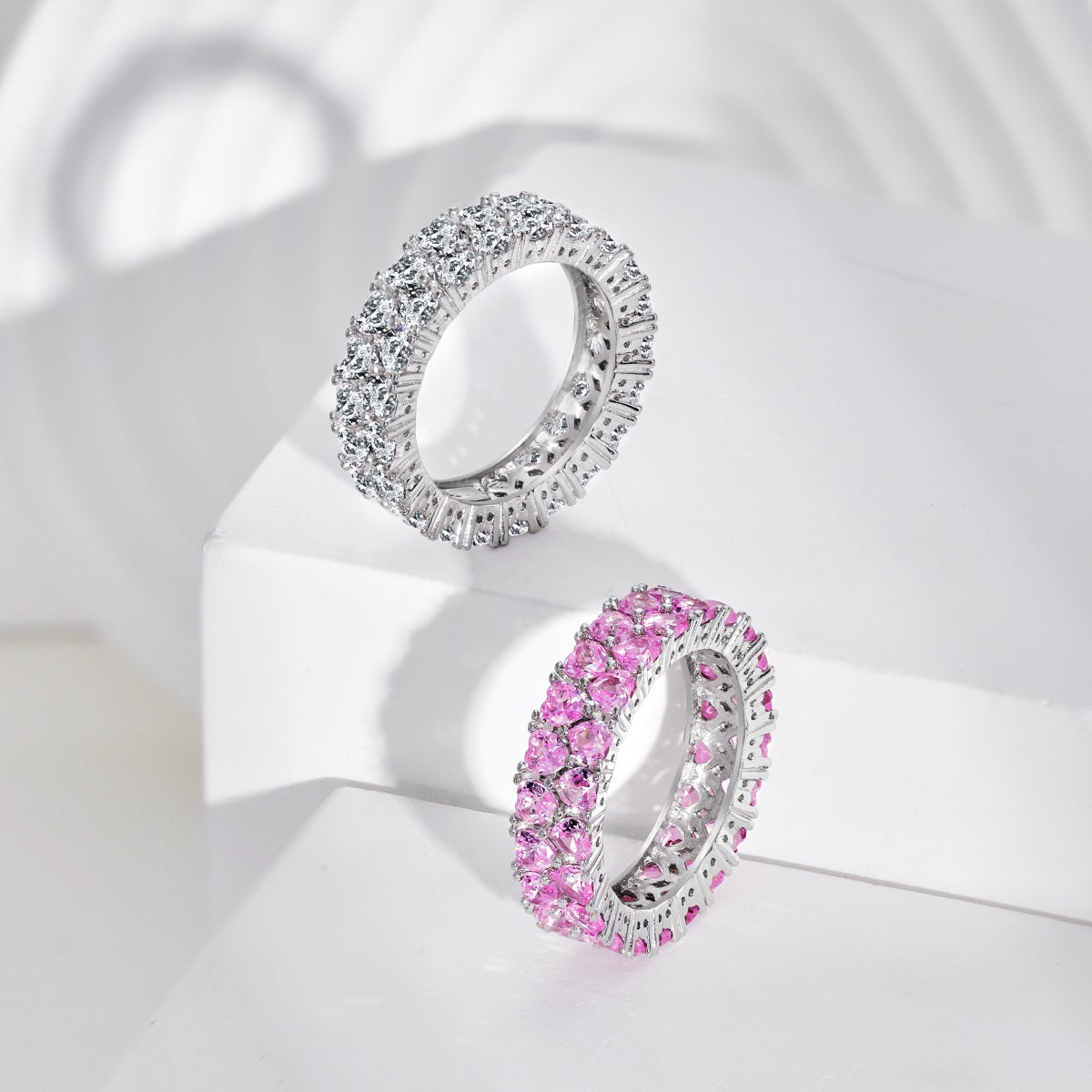 [Lora-Jewelry] Bague cœur scintillante