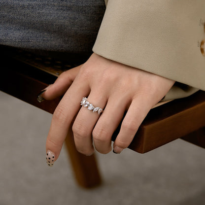 [Lora-Jewelry] Bague délicate à plusieurs coupes