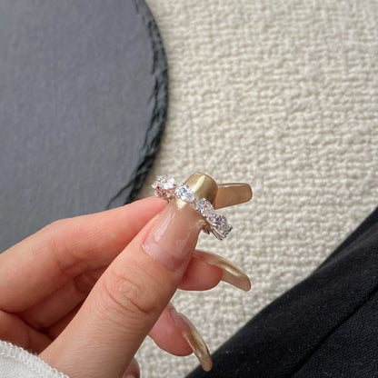 [Lora-Jewelry] Superbe bague tennis taille poire