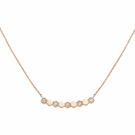 [Lora-Jewelry]BEE MY LOVE DIAMOND NECKLACE