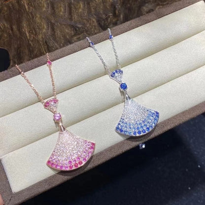 [ローラジュエリー]ドリームネックレス ダイヤモンド ピンクゴールド