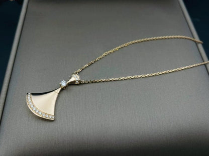 [Lora-Jewelry]DREAM NECKLACE PINK GOLD DIAMOND