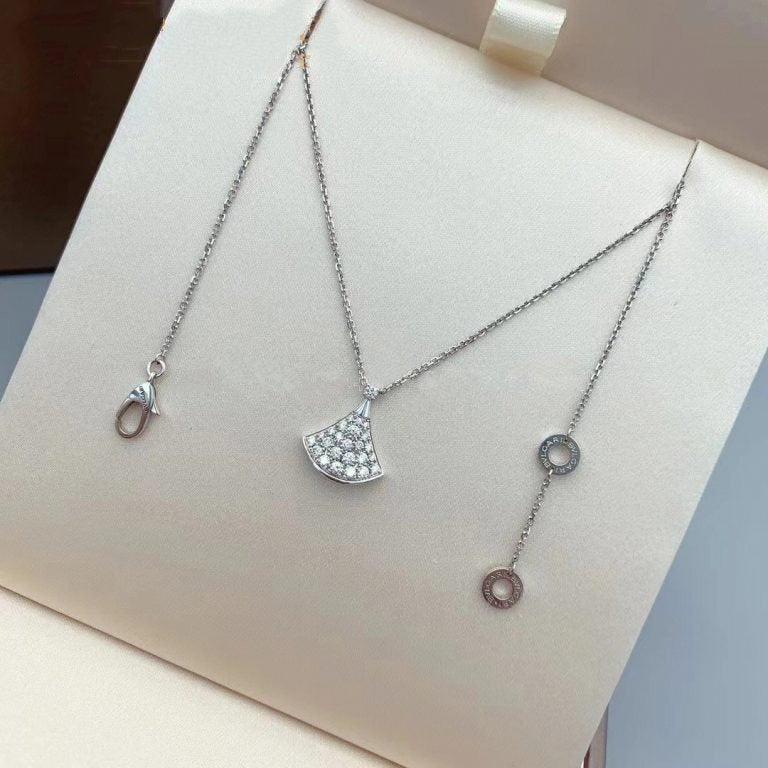 [Lora-Jewelry]DREAM NECKLACE SILVER DIAMOND