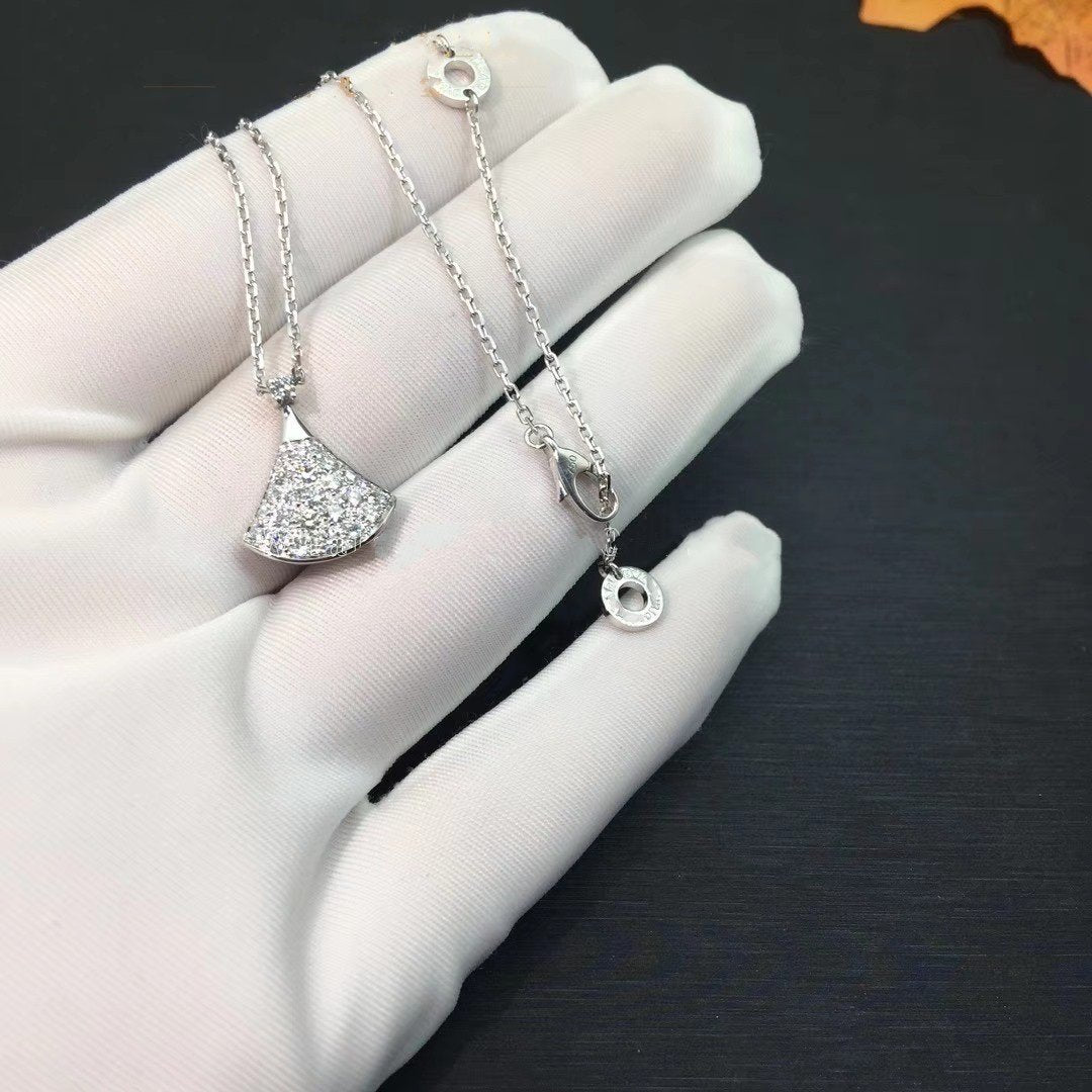 [Lora-Jewelry]DREAM NECKLACE SILVER DIAMOND