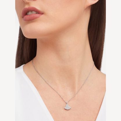 [Lora-Jewelry]DREAM NECKLACE SILVER DIAMOND