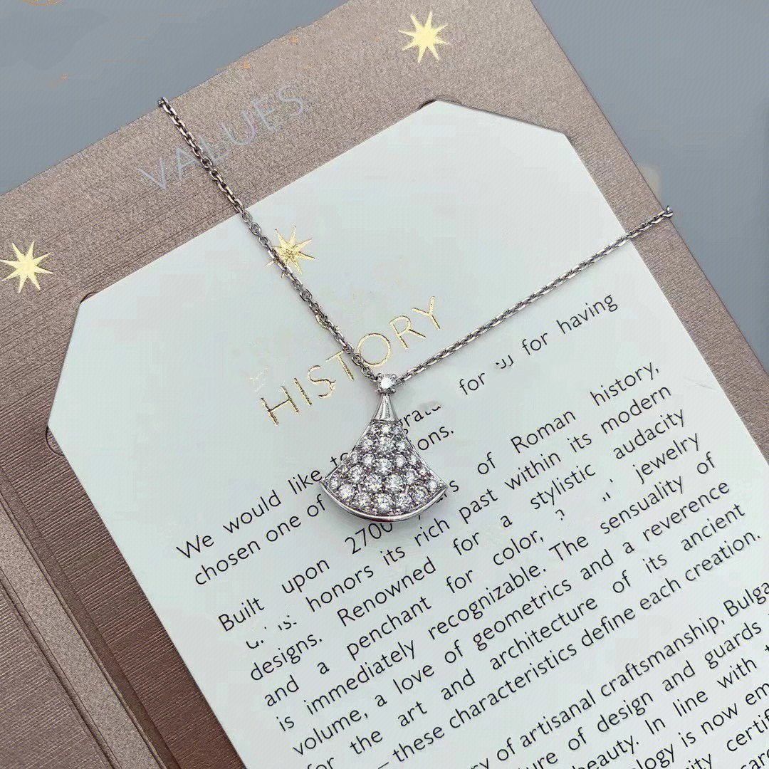 [Lora-Jewelry]DREAM NECKLACE SILVER DIAMOND