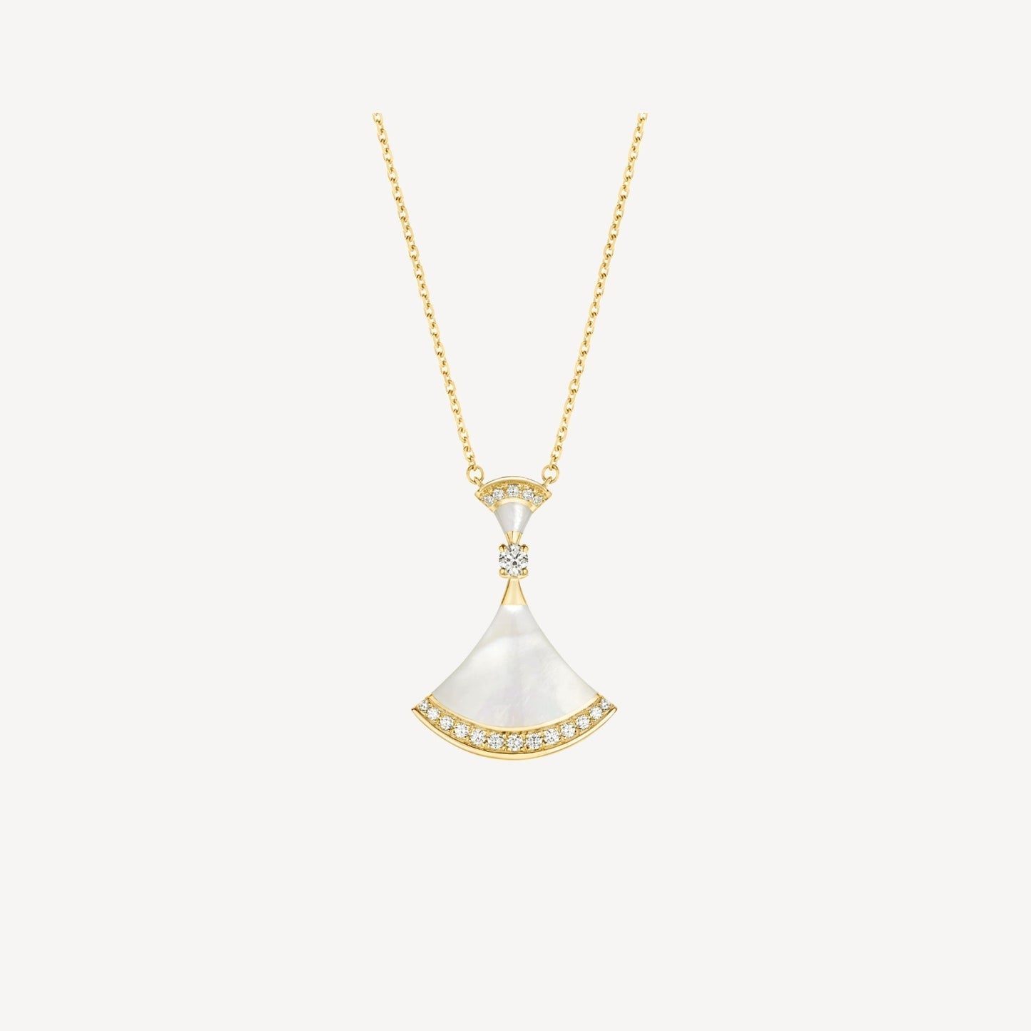 [ローラジュエリー]ドリームネックレス モップ ゴールド ダイヤモンド