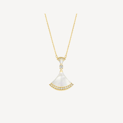 [ローラジュエリー]ドリームネックレス モップ ゴールド ダイヤモンド