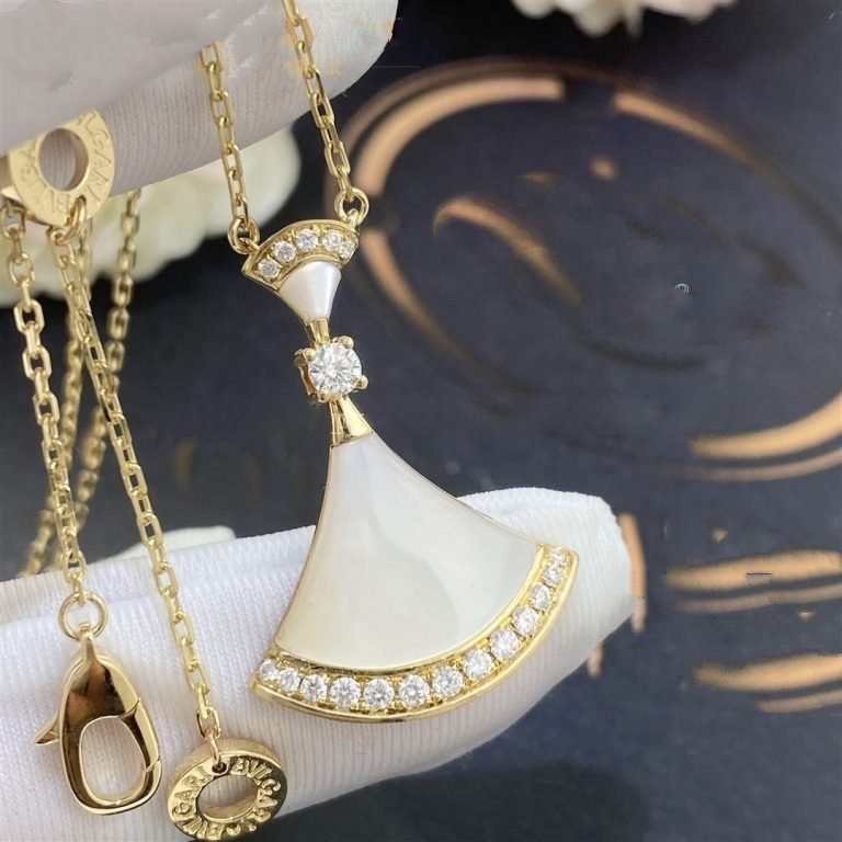 [ローラジュエリー]ドリームネックレス モップ ゴールド ダイヤモンド