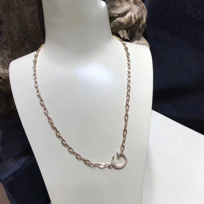 [Lora-Jewelry]JUSTE NECKLACE DIAMONDS