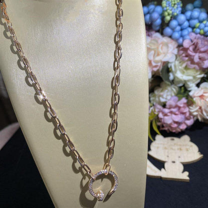 [Lora-Jewelry]JUSTE NECKLACE DIAMONDS