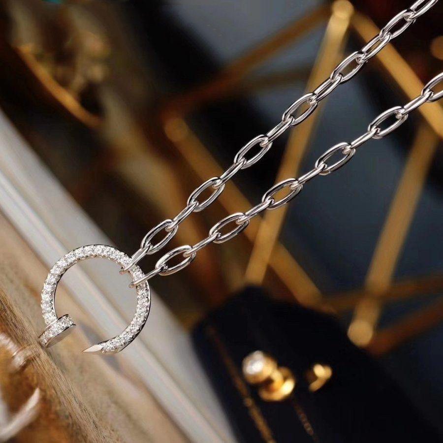 [Lora-Jewelry]JUSTE NECKLACE DIAMONDS