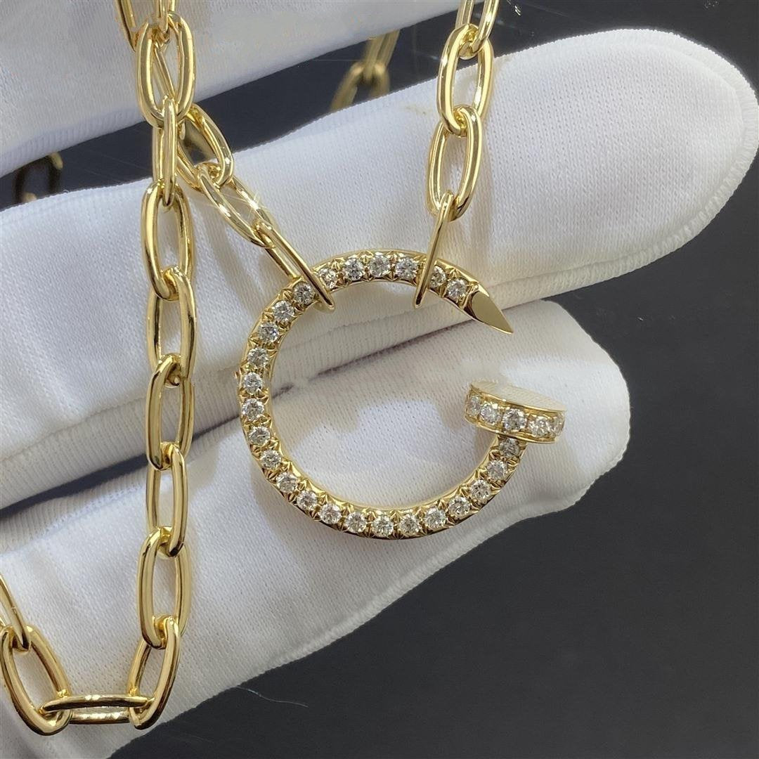 [Lora-Jewelry]JUSTE NECKLACE DIAMONDS