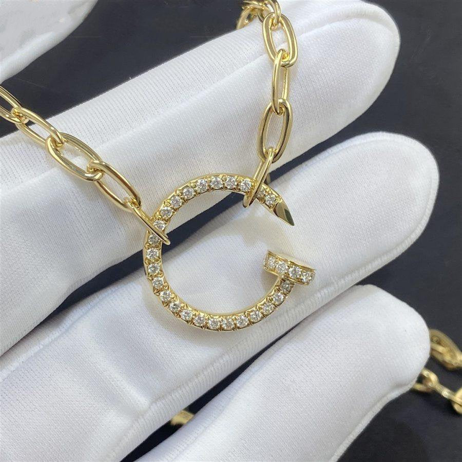 [Lora-Jewelry]JUSTE NECKLACE DIAMONDS