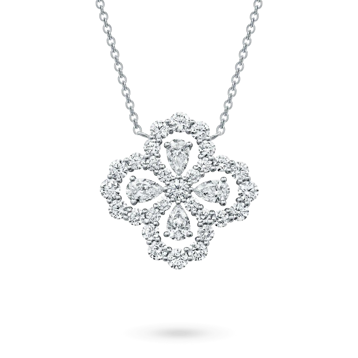[Lora-Jewelry] COLLIER BOUCLE MOTIF COMPLET DIAMANT 16MM PLUSIEURS COULEURS