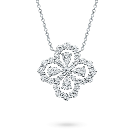 [Lora-Jewelry] COLLIER BOUCLE MOTIF COMPLET DIAMANT 16MM PLUSIEURS COULEURS