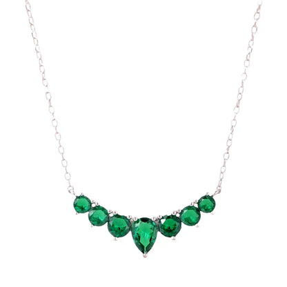 [Lora-Jewelry] Collier délicat en forme de cœur coloré