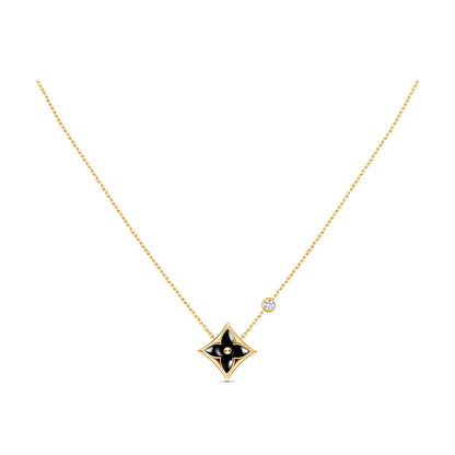 [Lora-Jewelry] COLLIER ÉTOILE NOIRE