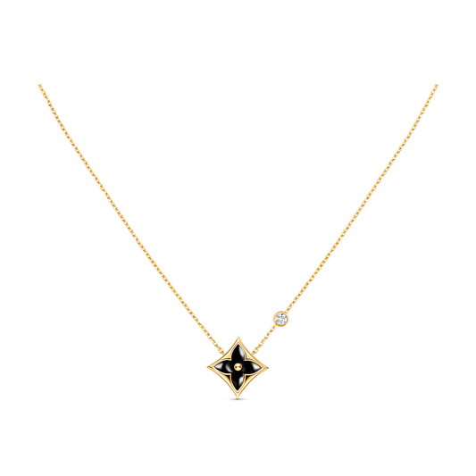 [Lora-Jewelry] COLLIER ÉTOILE NOIRE