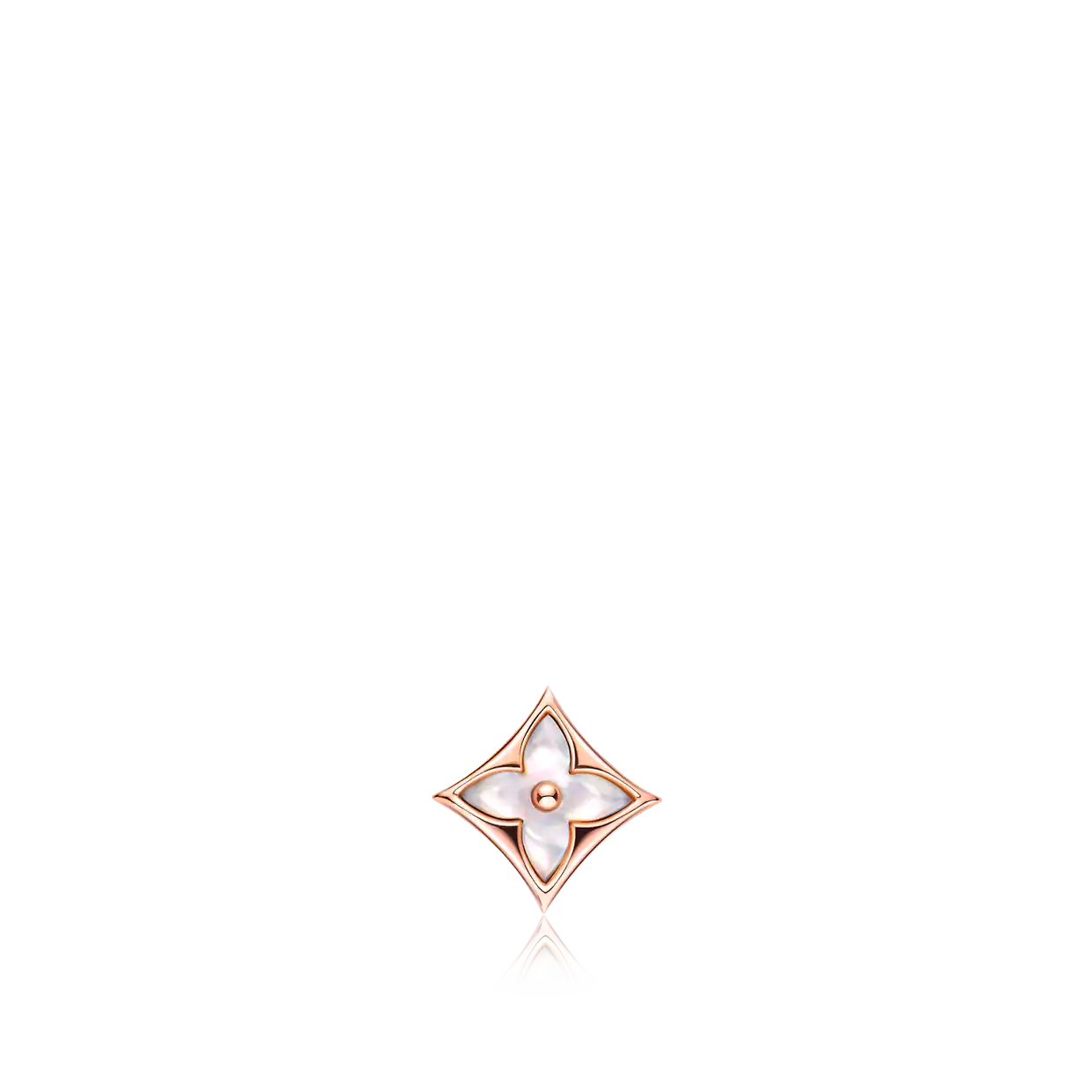 [Lora-Jewelry]Boucles d'oreilles étoile en or rose