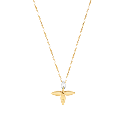[Lora-Jewelry] COLLIER PENDENTIF LOUISETTE EN OR
